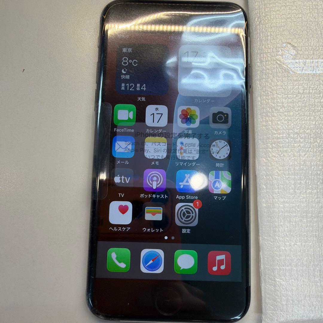 iPhone SE3 128GB ミッドナイト 86% ASIS品 外装キズ