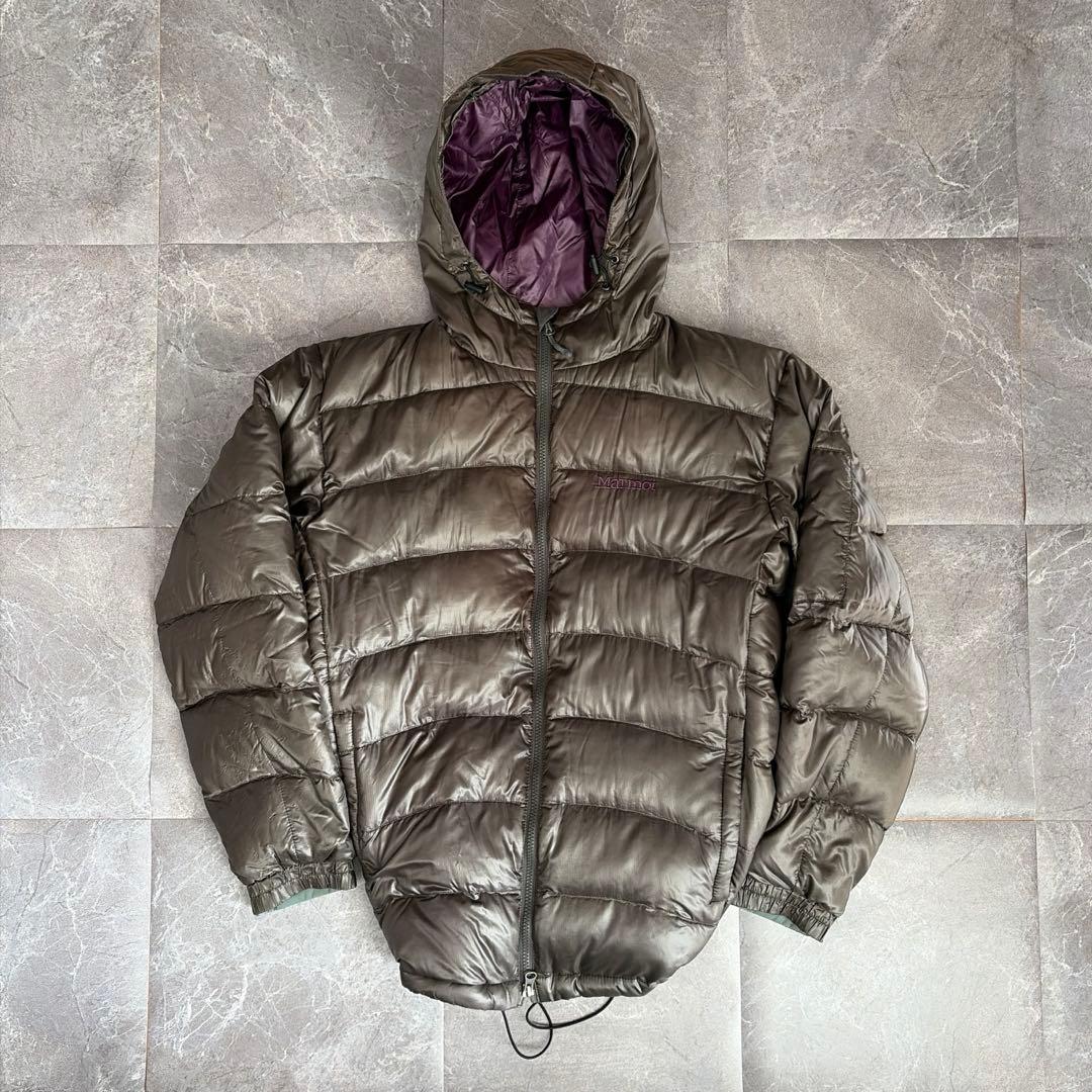 【超希少❗️】極暖ダウンジャケット　MARMOT マーモット　グレー　L