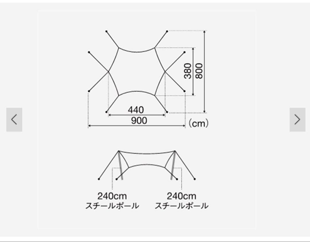 新品未開封 スノーピーク ランドネストS ランドネストタープ SET-259
