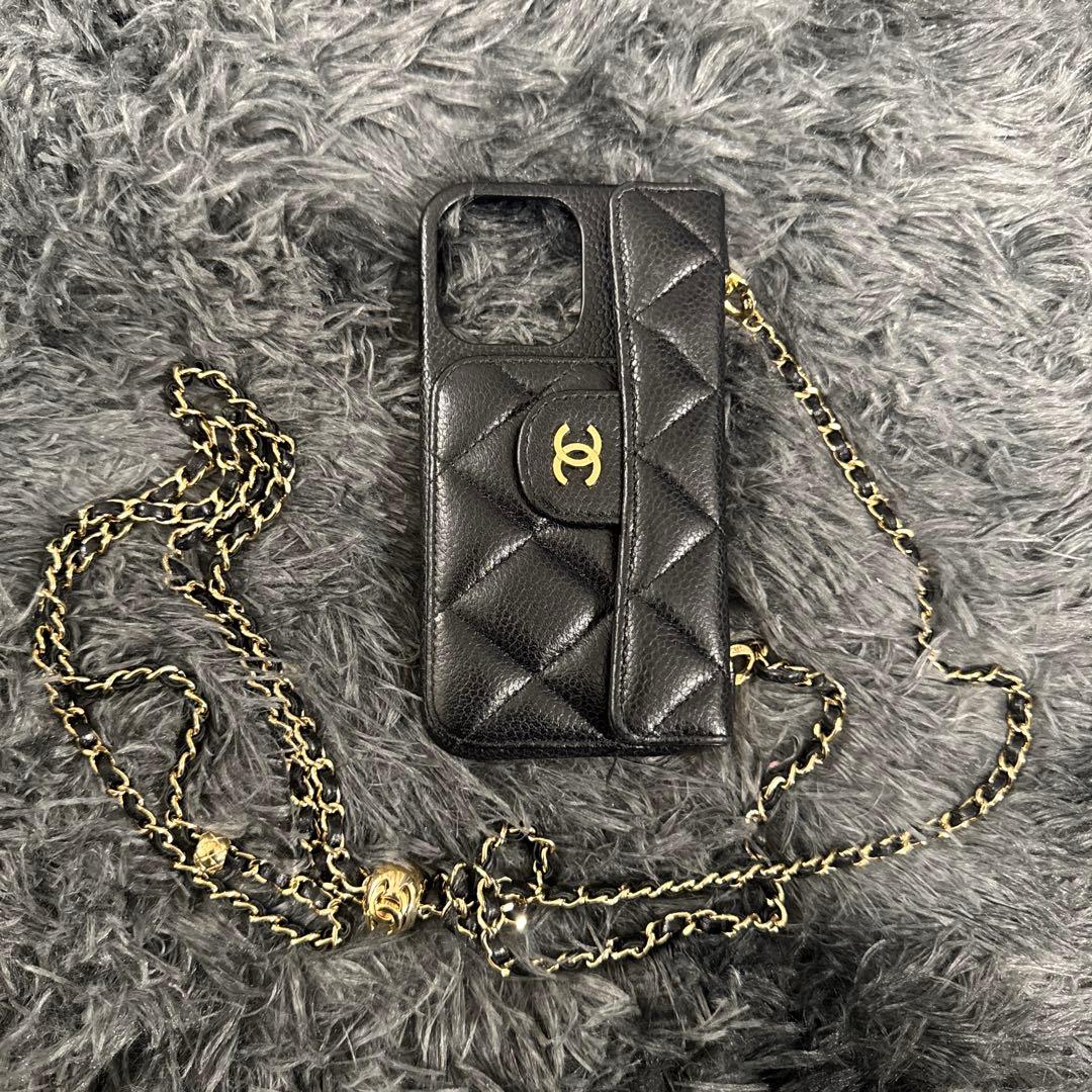 CHANEL 正規品　iPhone13プロケース　美品