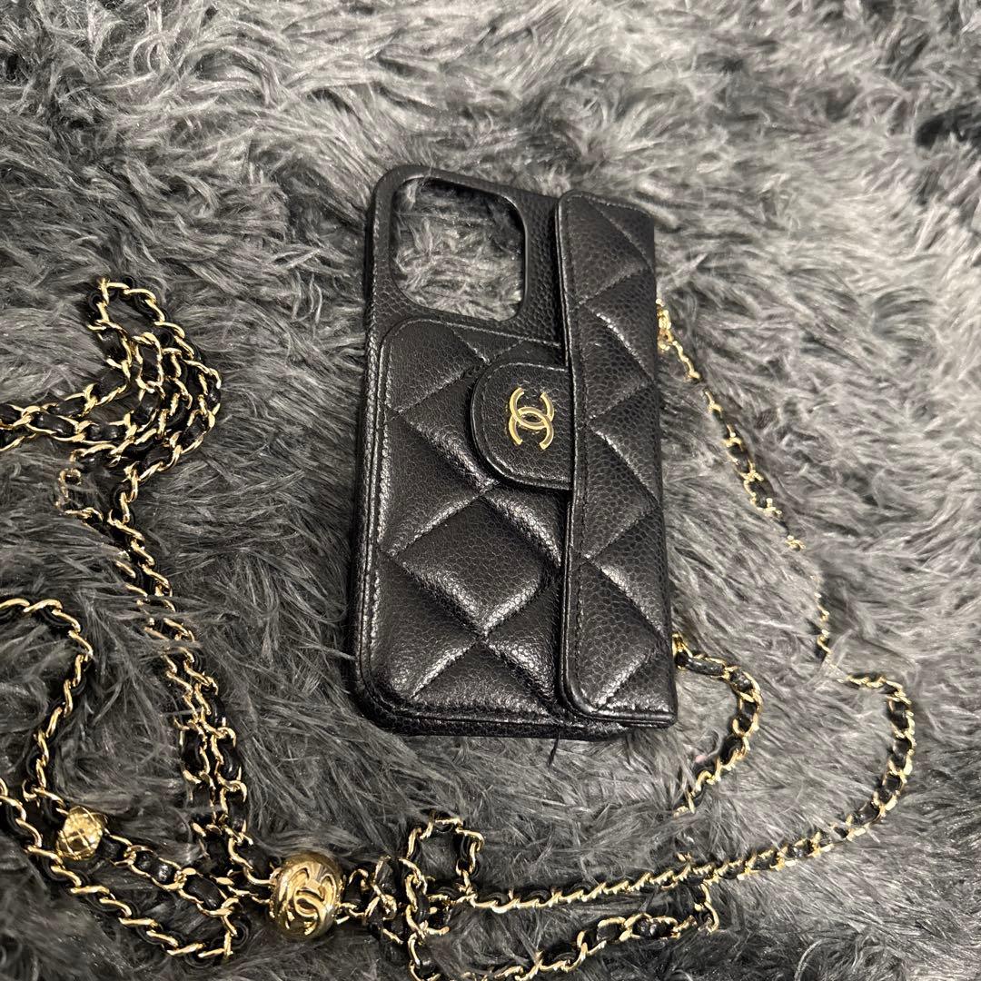 CHANEL 正規品　iPhone13プロケース　美品