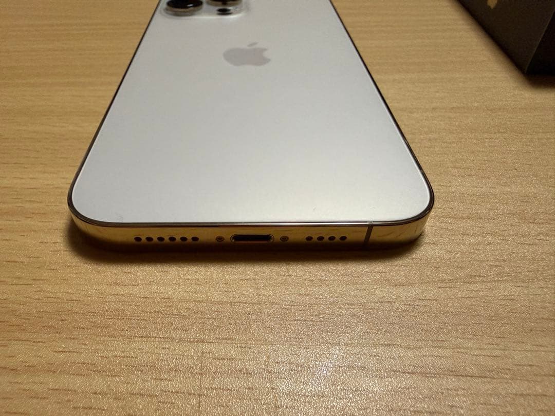 iPhone13 ProMax ゴールド　本体　ケース
