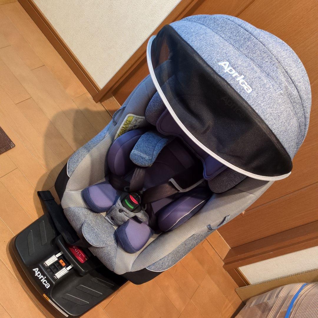 アップリカ チャイルドシート クルリラAC ネイビー ISOFIX