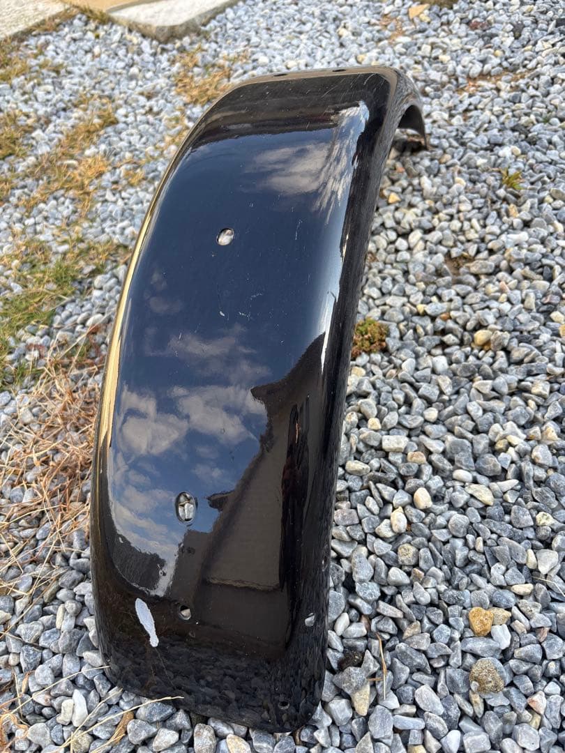 汎用ピーナッツタンク&フラットフェンダー　ファイアーパターン