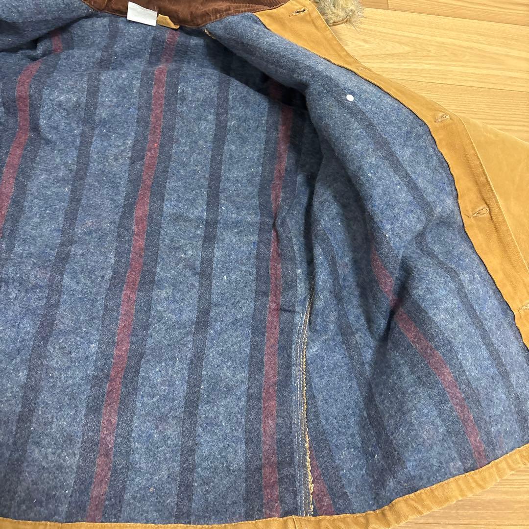 90sCarhartt ミシガンチョアコート40 フード付き