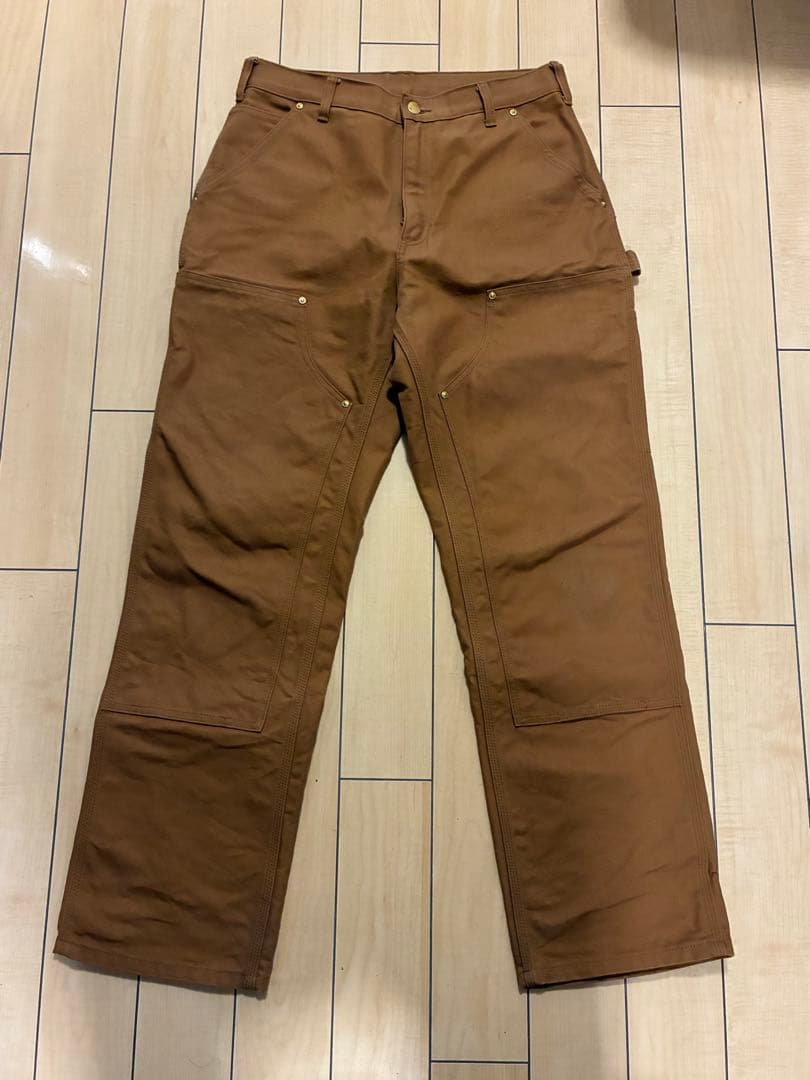 Carhartt B01 ダック地 ワークパンツ 31×30 ブラウン