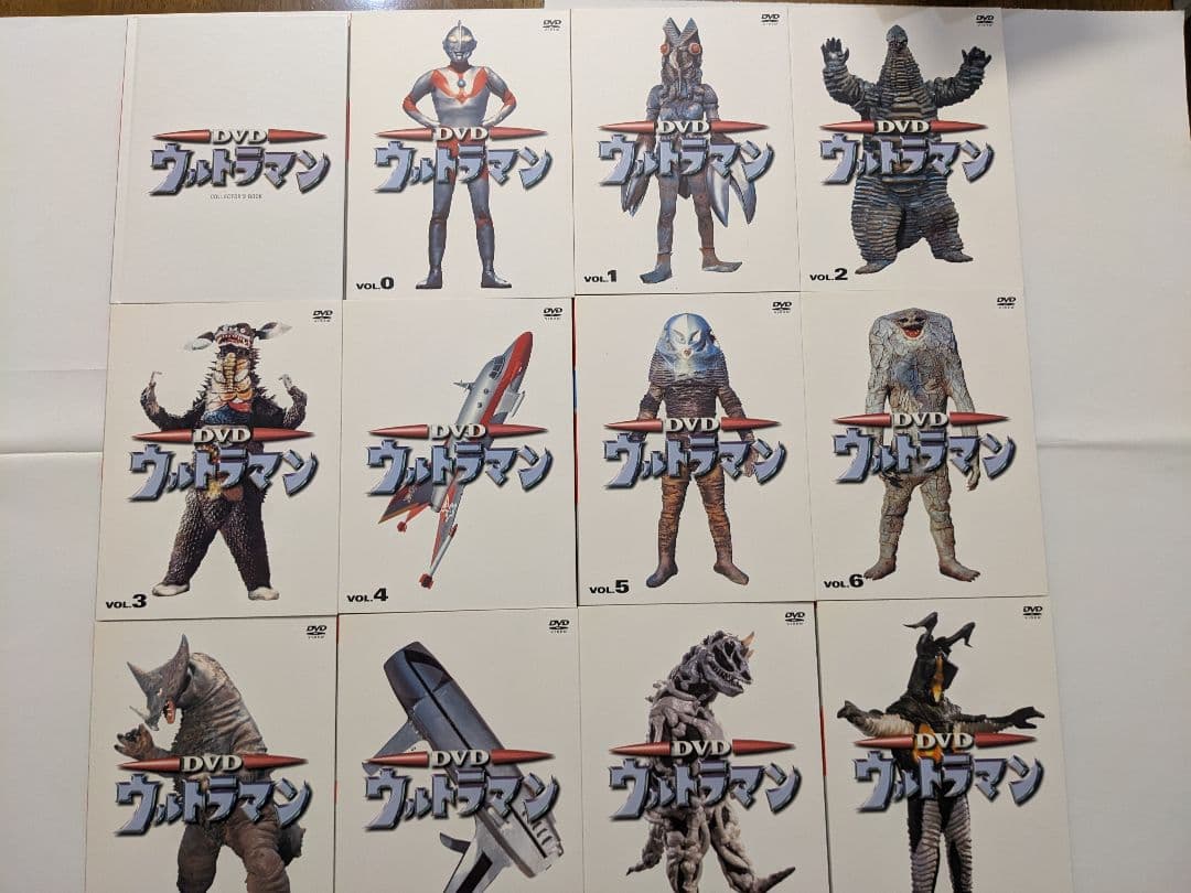 【美品】ウルトラマン コレクターズ DVD BOX 初回限定 11枚組 特典完備