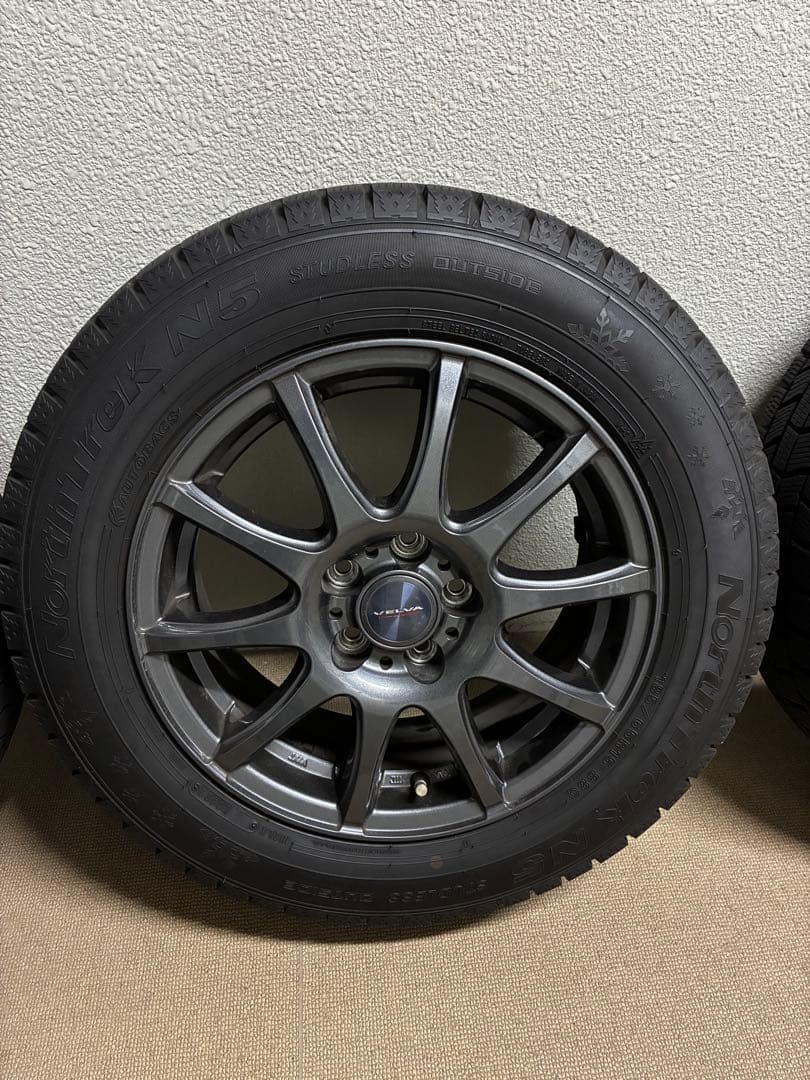 t*n様 15インチスタッドレスタイヤホイールセット North Trek N5
