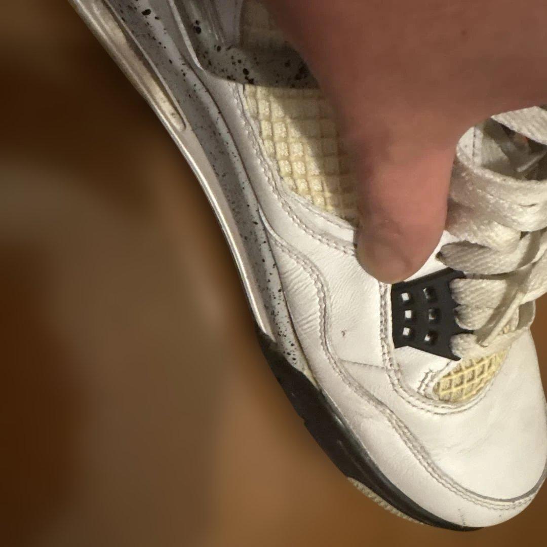 Air Jordan 4 Retro OG ホワイトセメント