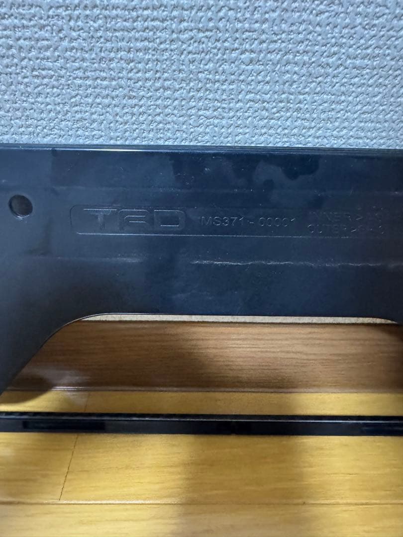 ＴＲＤ　ＧＲカーボンナンバーフレーム　フロントのみ