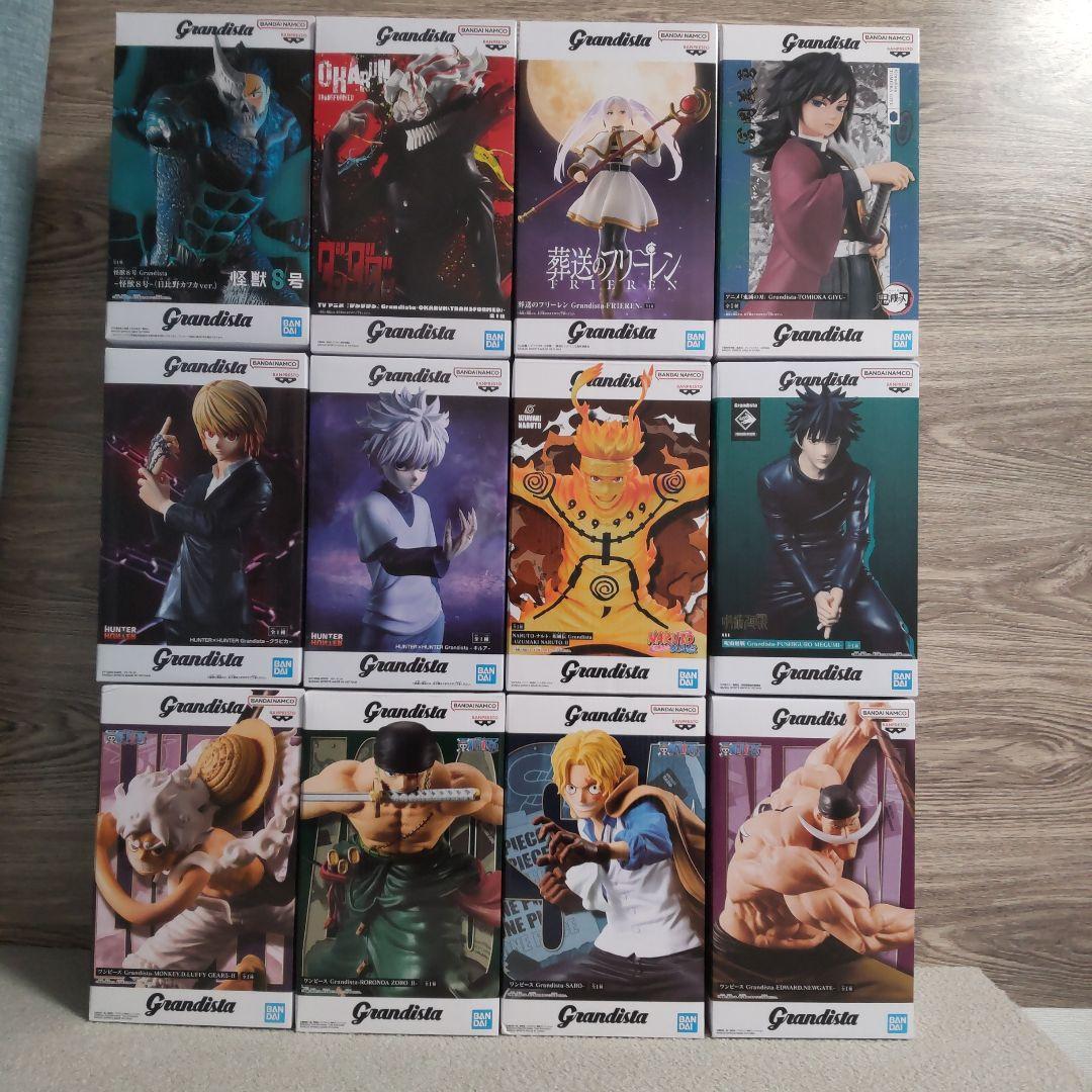 【人気】【まとめ売り】グランディスタ　12体セット　フィギュア　新品未開封