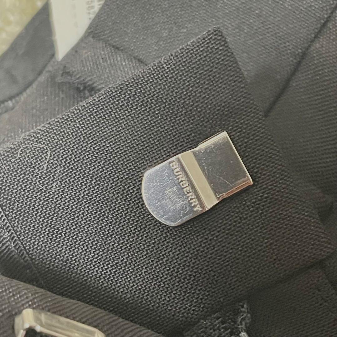 Burberry バーバリー　【美品】スラックス　ドレスアップ　ブラック　羊毛