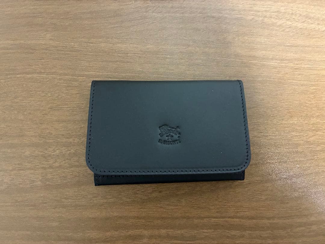 IL BISONTE 名刺入れ ブラック