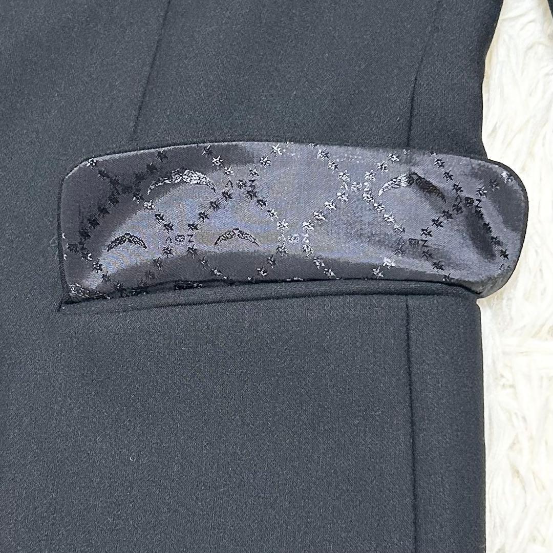 ザディグエヴォルテール ラインストーン付きテーラードジャケット 1B ブラック