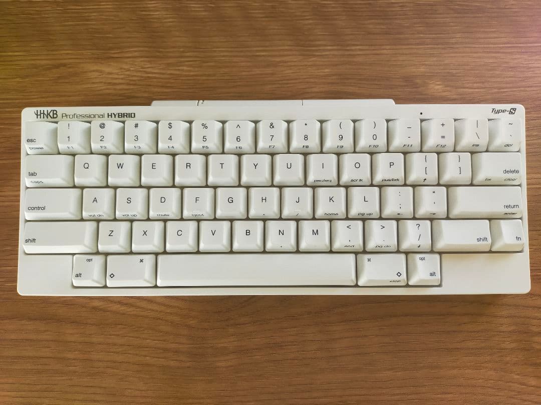 HHKB Professional HYBRID Type-S 雪 英語配列