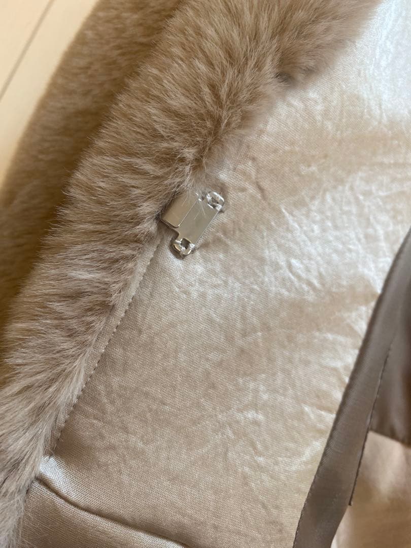 【Arobe 】ファーフレアベスト