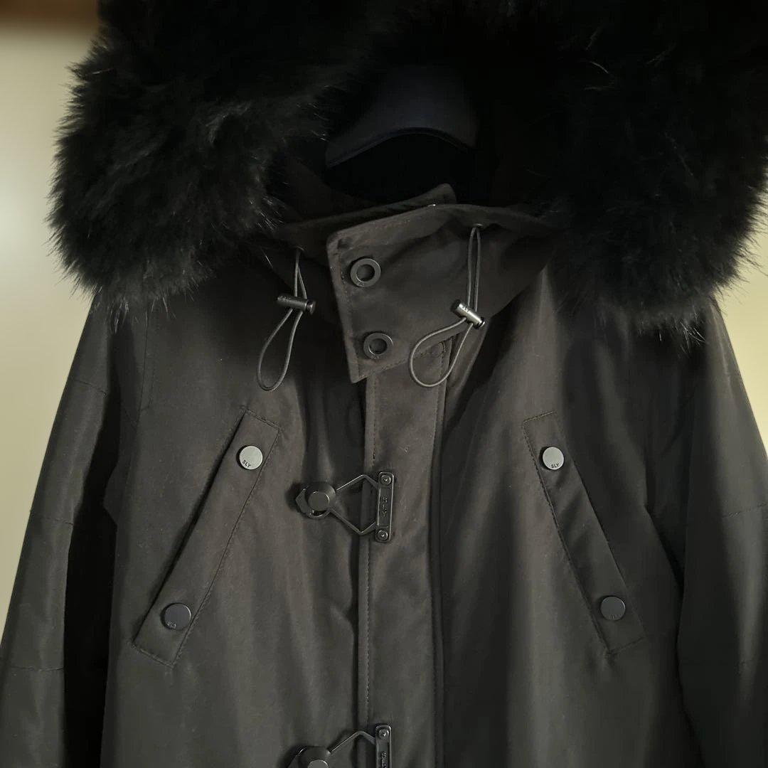 SLY N3B ブラック　ミリタリー　ラクーンファー　ビッグフード　ボア　y2k