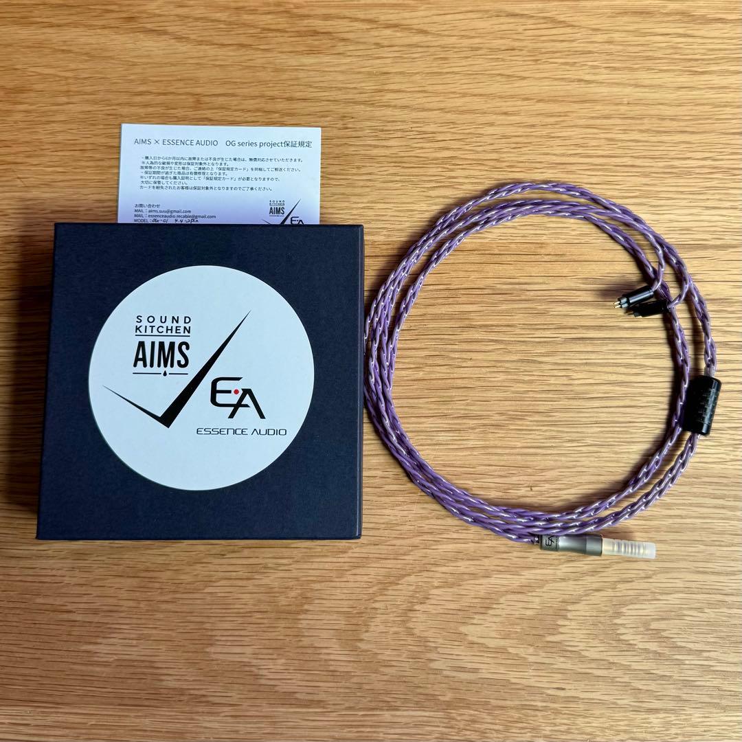 AIMS × ESSENCE AUDIO コラボ OG-01 4.4 2pin