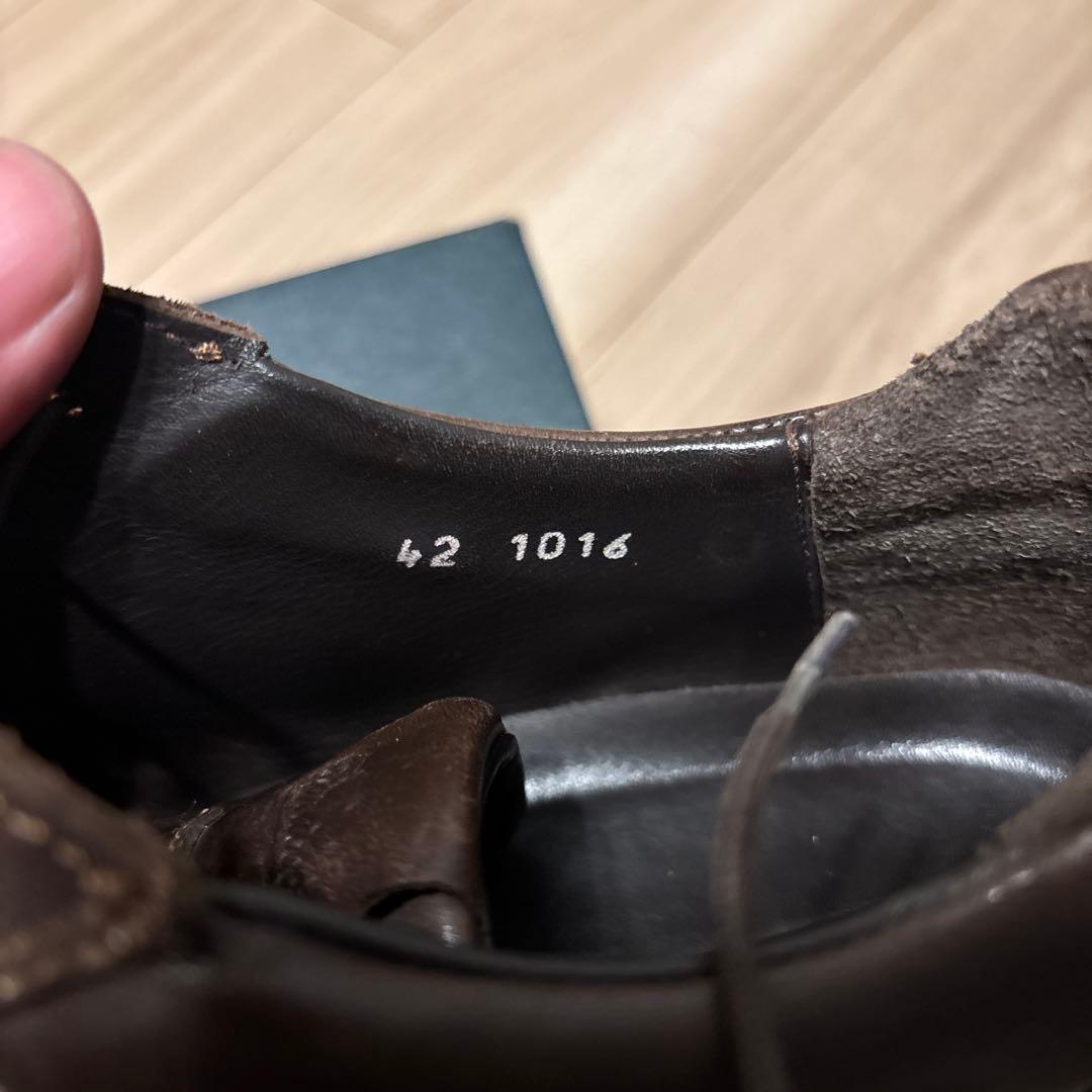 Paraboot JUEX パラブーツ　ブラウン レザー スニーカー