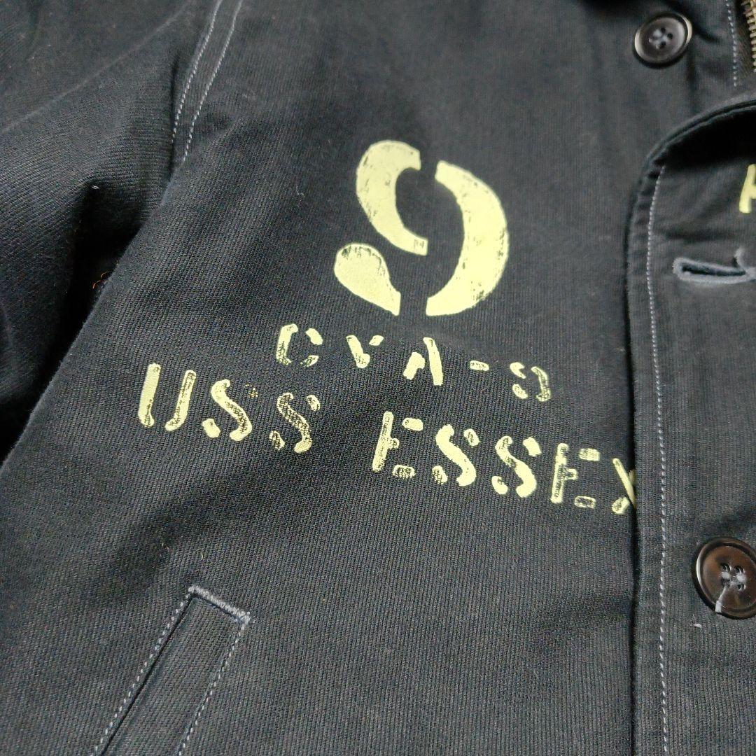 バズリクソンズ　n-1デッキジャケット　ミリタリージャケット　ブラック