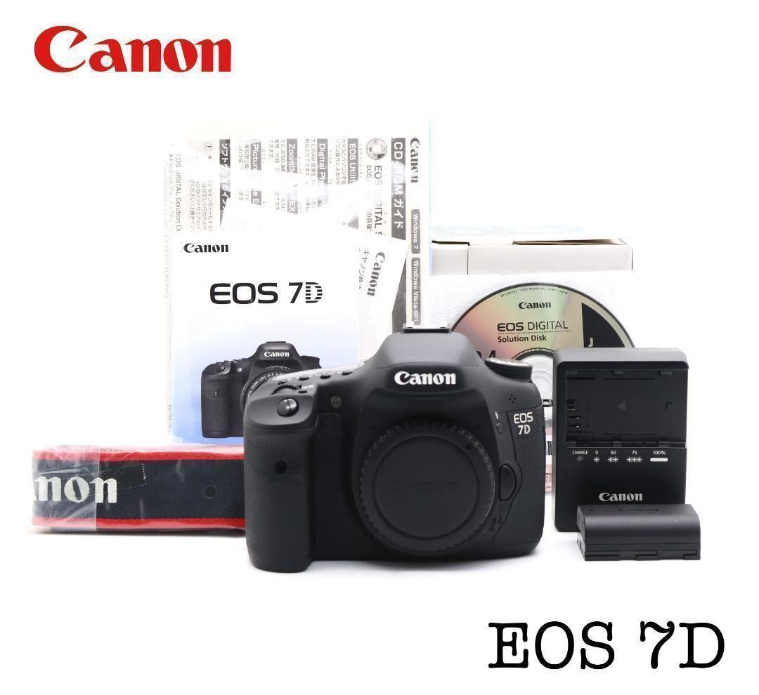 ■完動品 Canon EOS 7D デジタル一眼レフカメラ ショット数1440