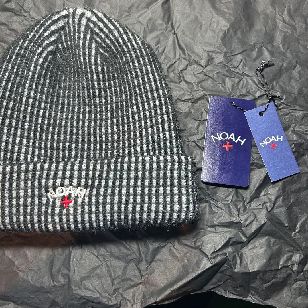 や*け様 NOAH ニット帽 ブラック・グレー