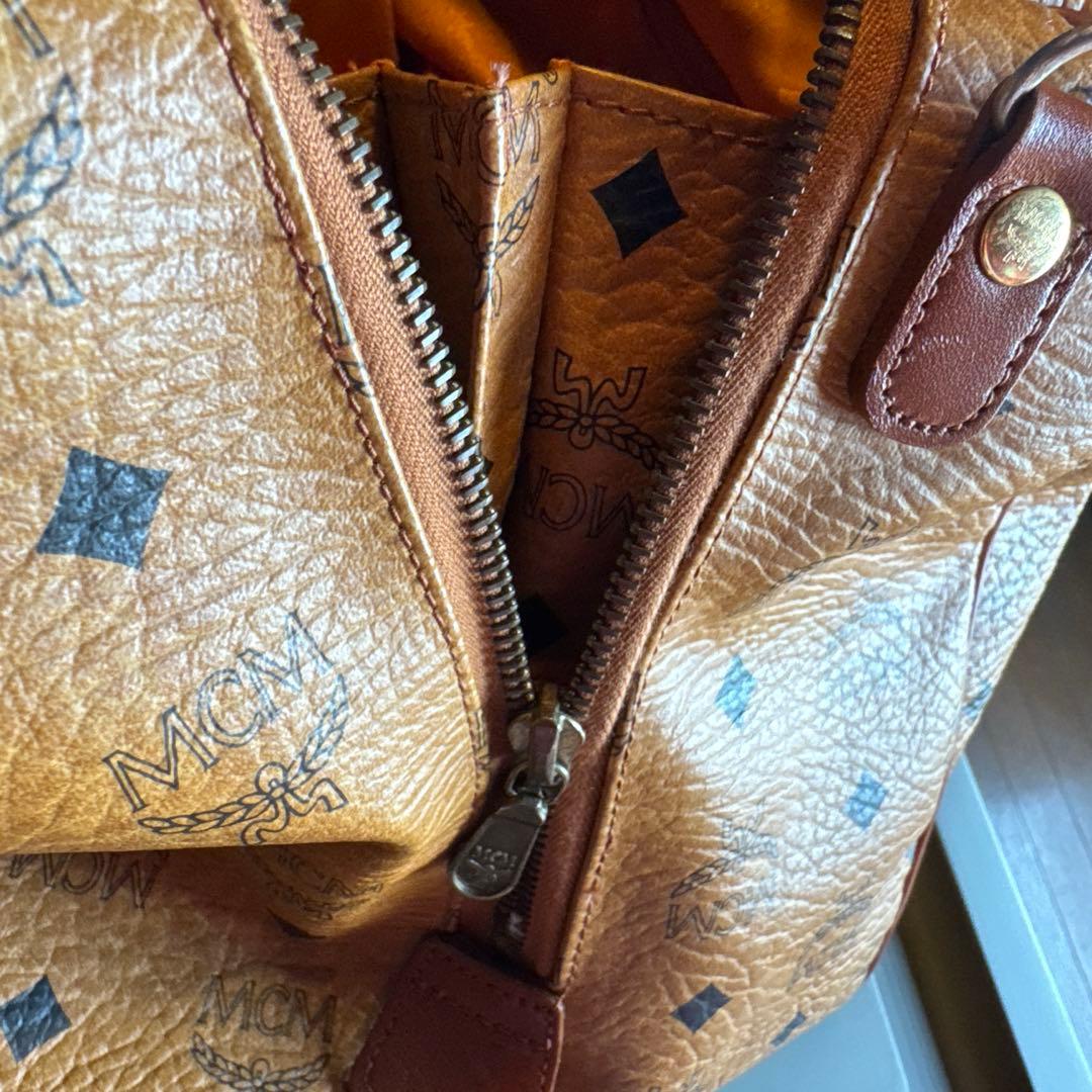 MCM ボストンバッグ　幅42cm 大容量 旅行 ゴルフ