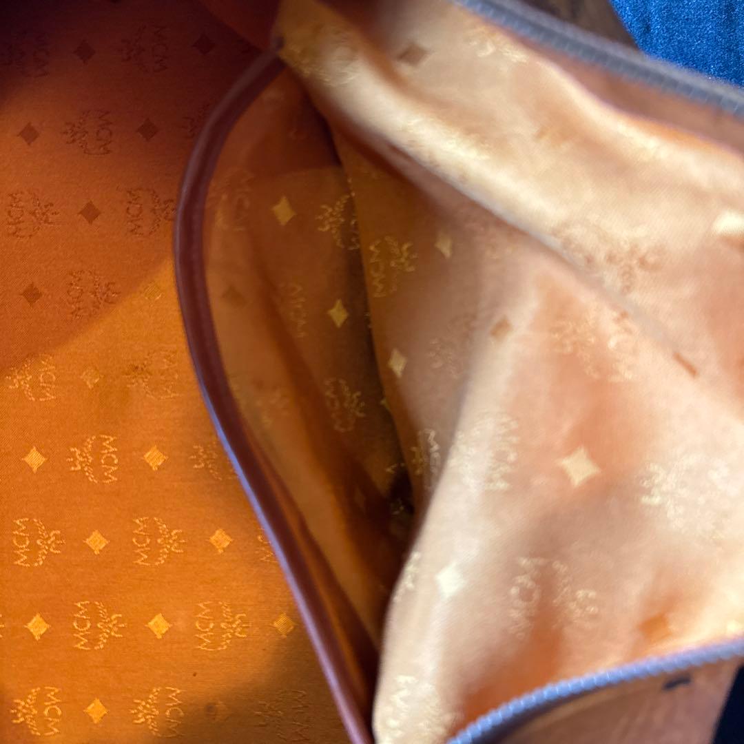 MCM ボストンバッグ　幅42cm 大容量 旅行 ゴルフ