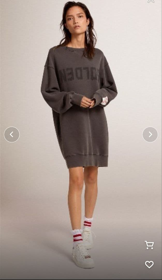 定価64900円 GOLDEN  SWEATSHIRT DRESS