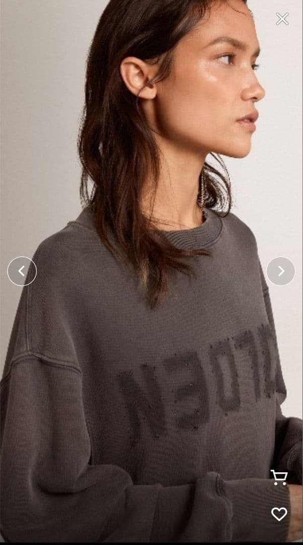 定価64900円 GOLDEN  SWEATSHIRT DRESS