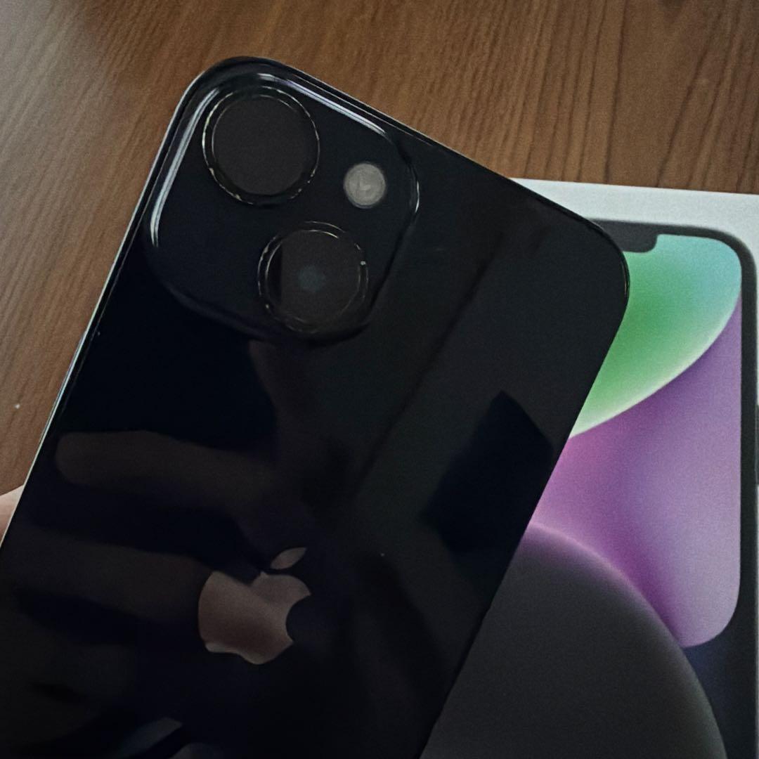 iPhone 14 ミッドナイト　本体 128GB 充電コード付