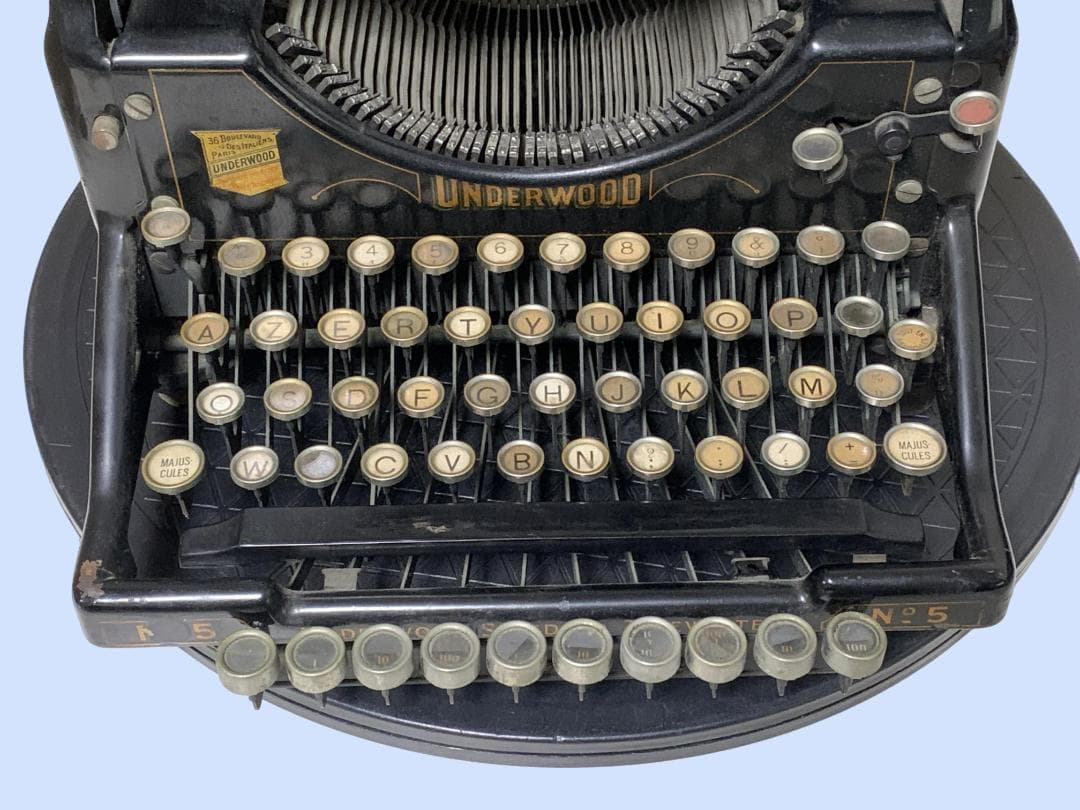 置物 M9654 UNDERWOOD STANDARD TYPEWRITER No.5