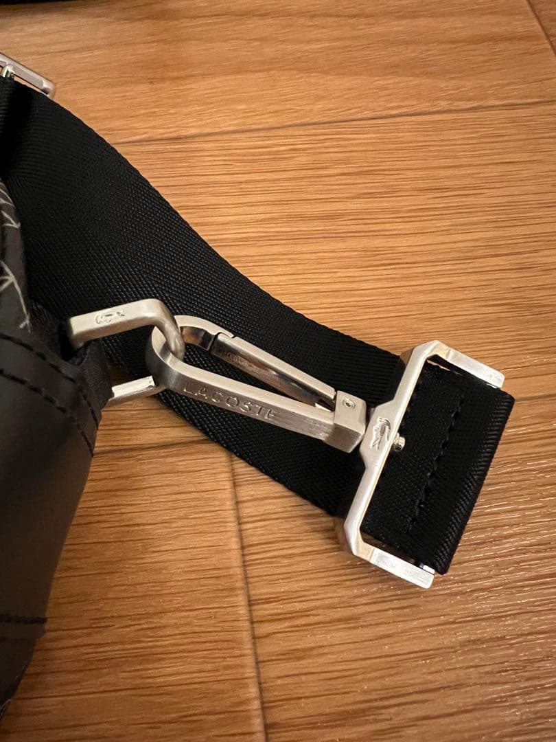 ラコステ LACOSTE サブレンドモノグラムリポーターバッグ ショルダー