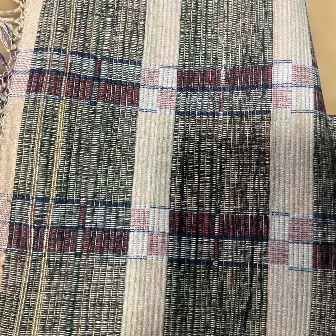 Os524 裂織 半幅帯