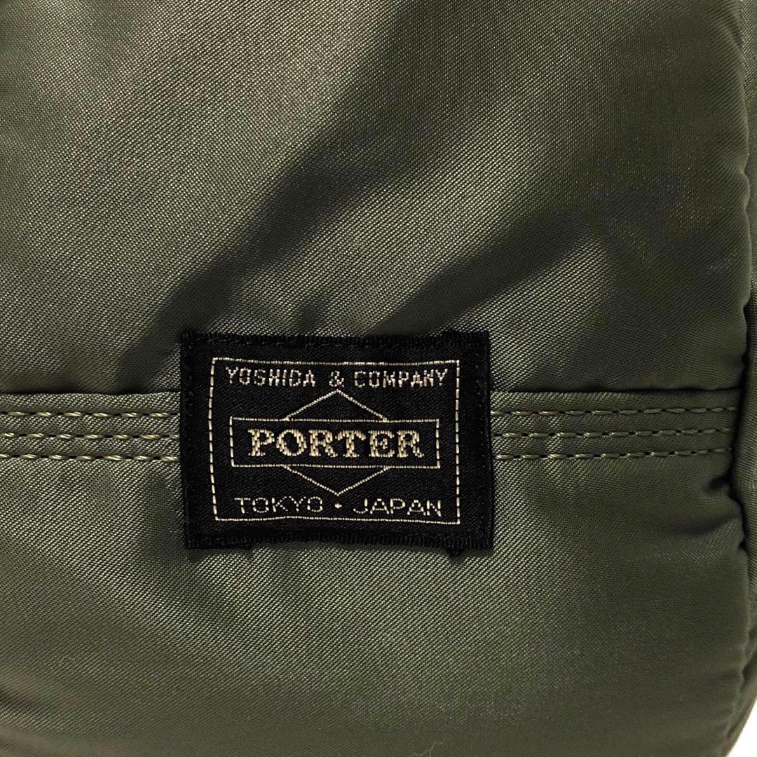 超美品✨希少 ポーター タンカー ミニボストンバッグLサイズ セージ 吉田カバン
