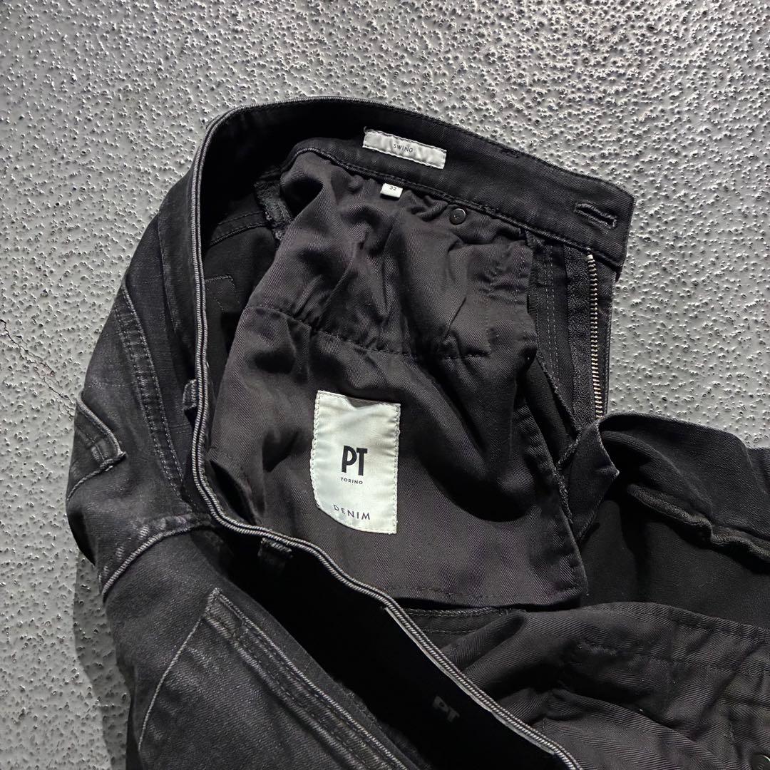 パンツ PT TORINO Dark Slim Indigo Swing Denim