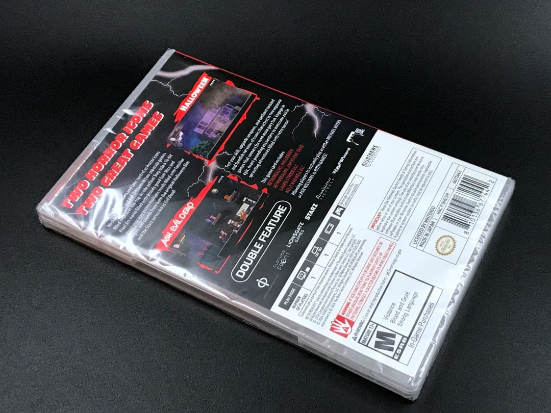 Nintendo Switch Halloween and Ash vs Evil Dead Switch