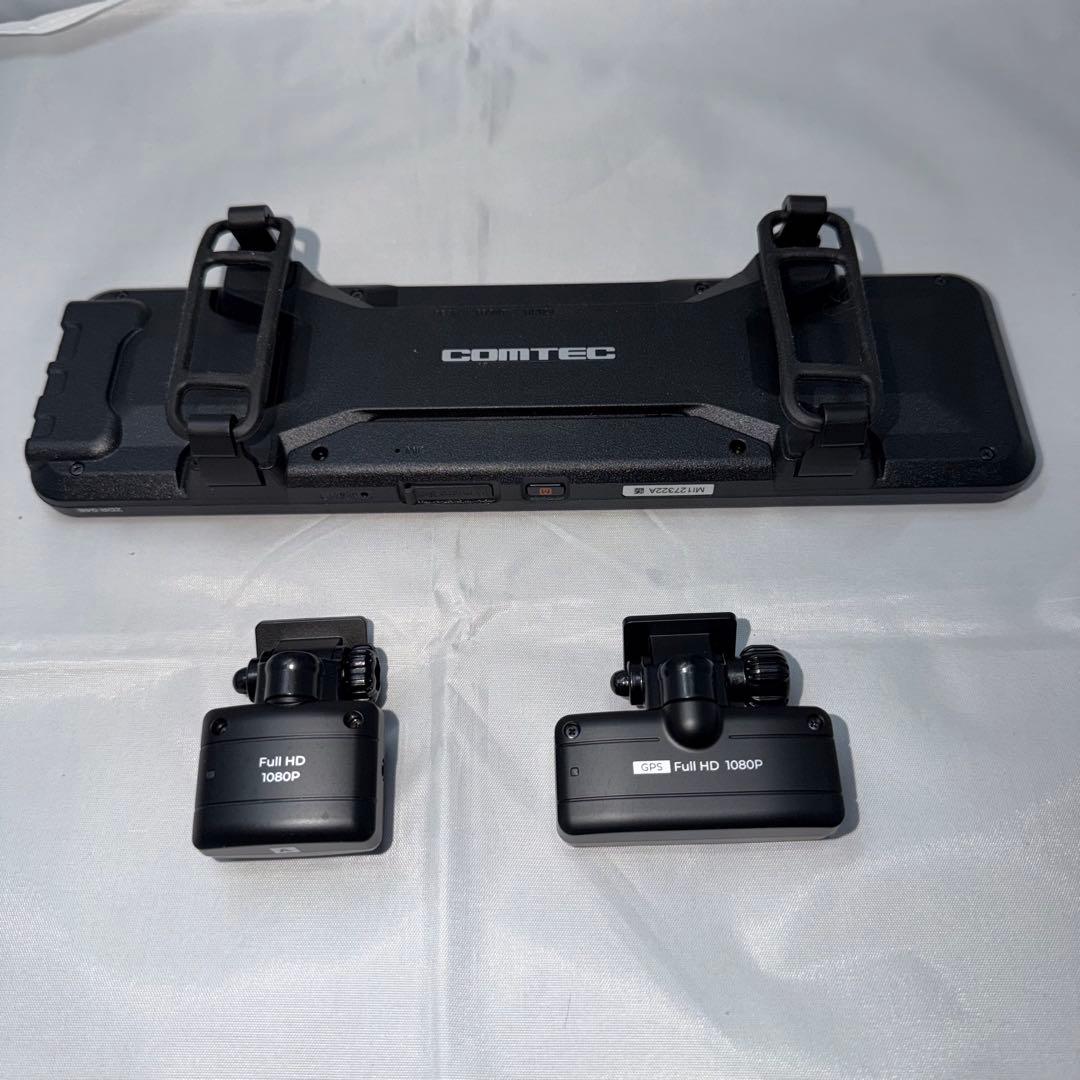 コムテック ミラー型ドライブレコーダー ZDR048中古品
