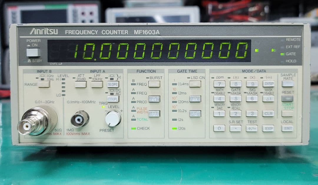 Anritsu 周波数カウンター MF1603A 0.1mHz-3GHz