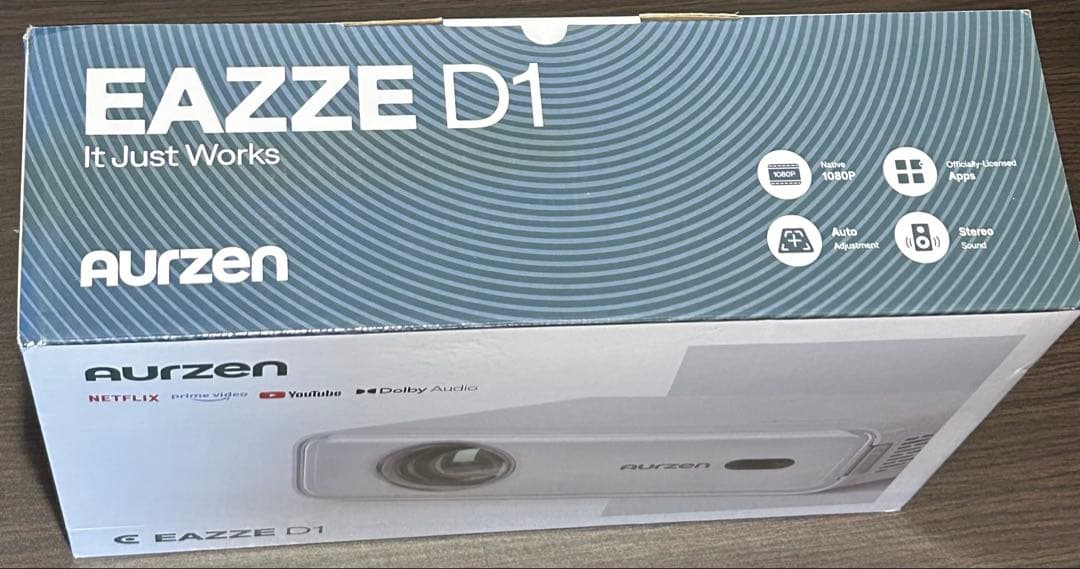 Aurzen EAZZE D1 プロジェクター本体