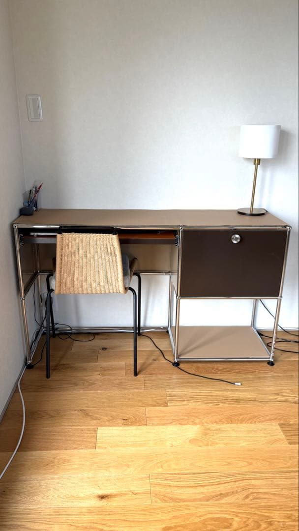 usmハラー usm haller ベージュブラウンデスクキャビネット