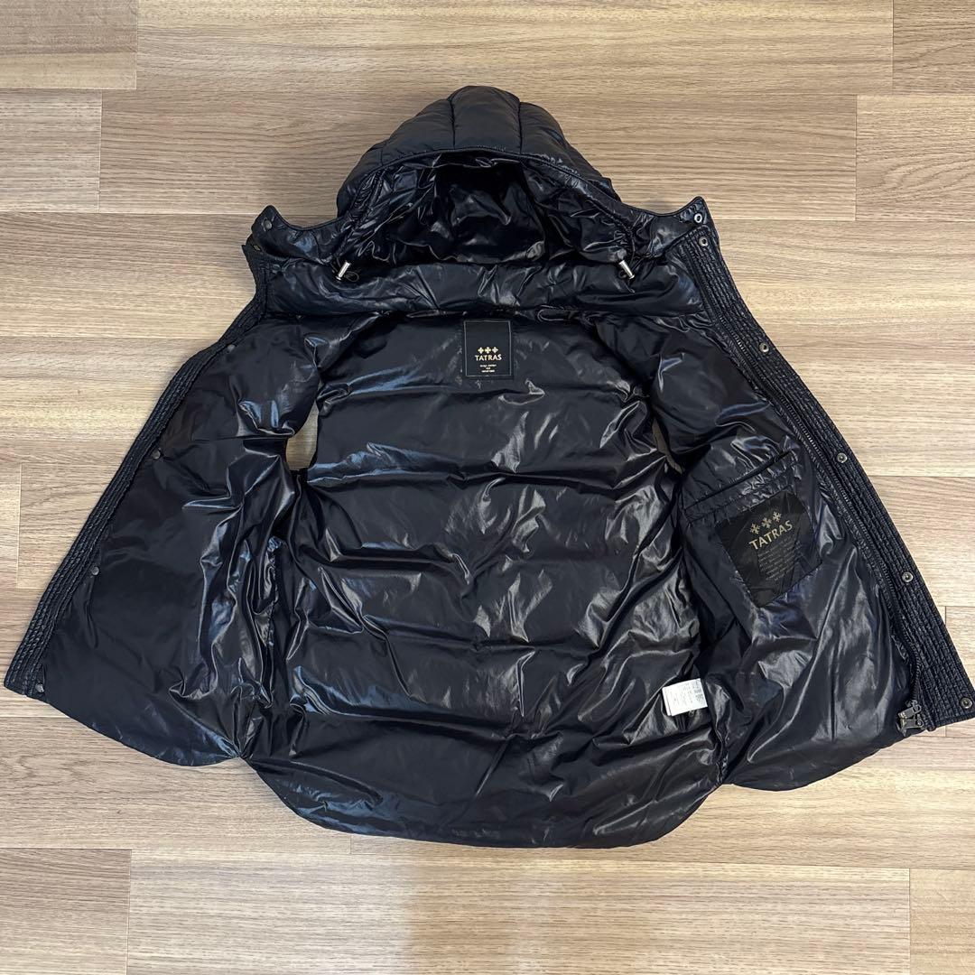 TATRAS ダウンベスト MTA14A456 ブラック 04