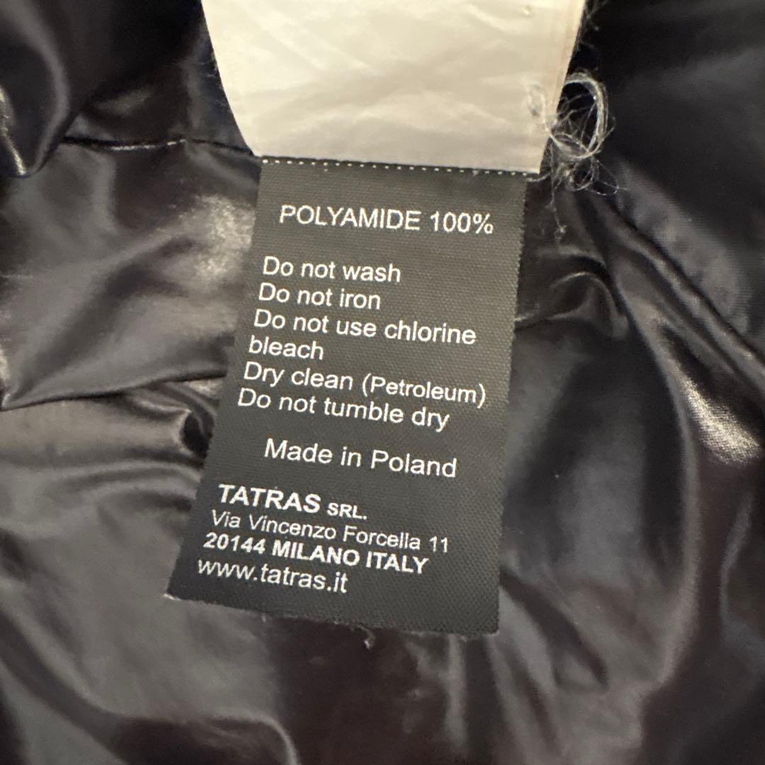 TATRAS ダウンベスト MTA14A456 ブラック 04