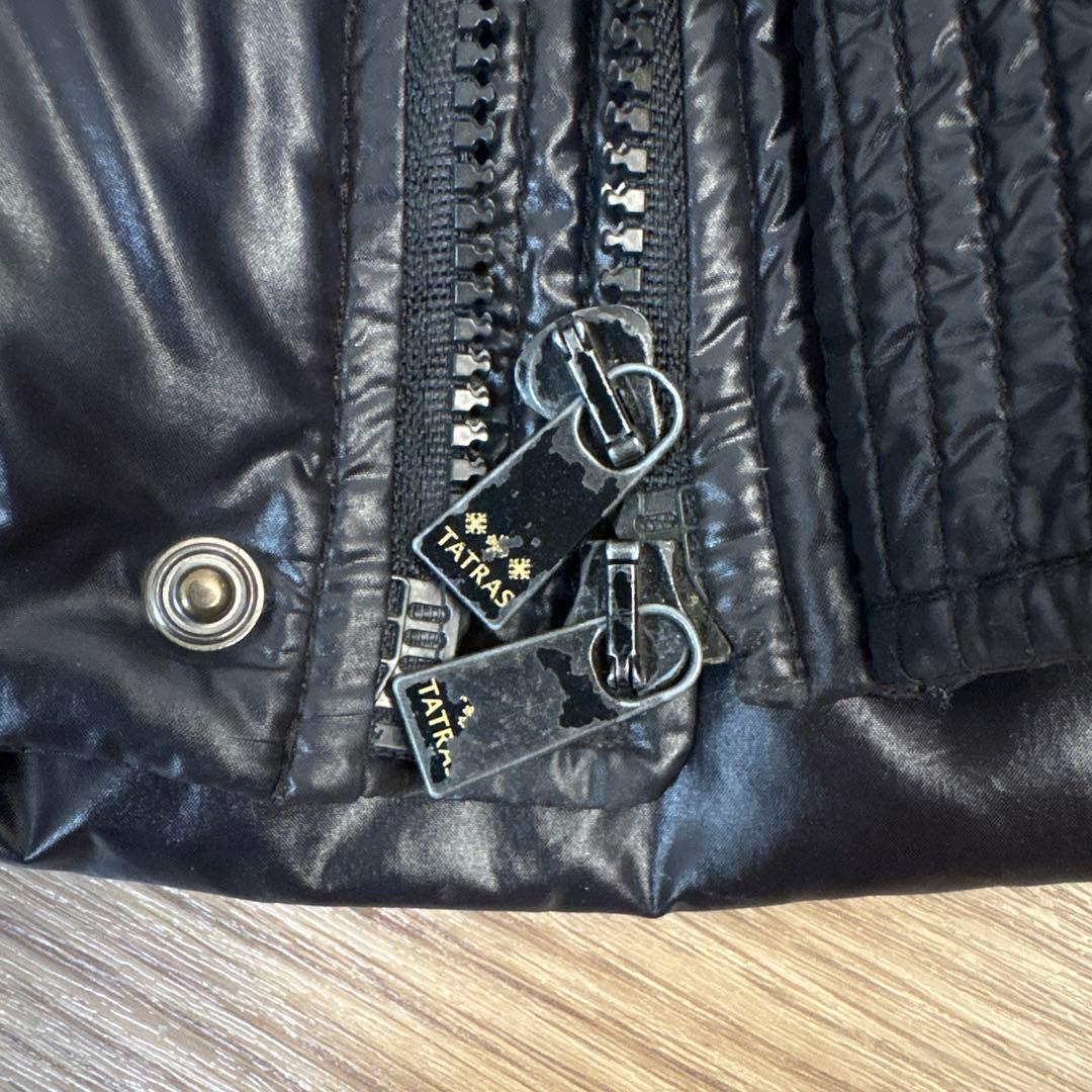 TATRAS ダウンベスト MTA14A456 ブラック 04