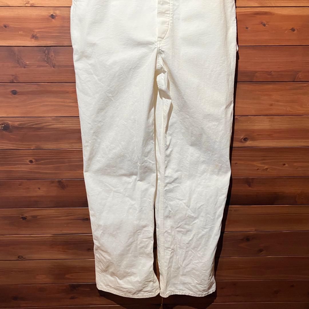日本製　カーハート ホワイト　オーバーオール　つなぎ　ワークジャケット