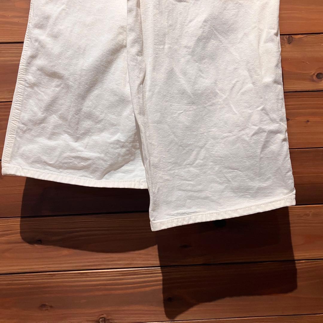 日本製　カーハート ホワイト　オーバーオール　つなぎ　ワークジャケット