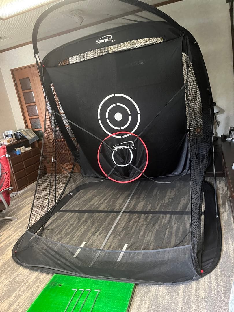 Spornia ゴルフ練習ネット ターゲット付き