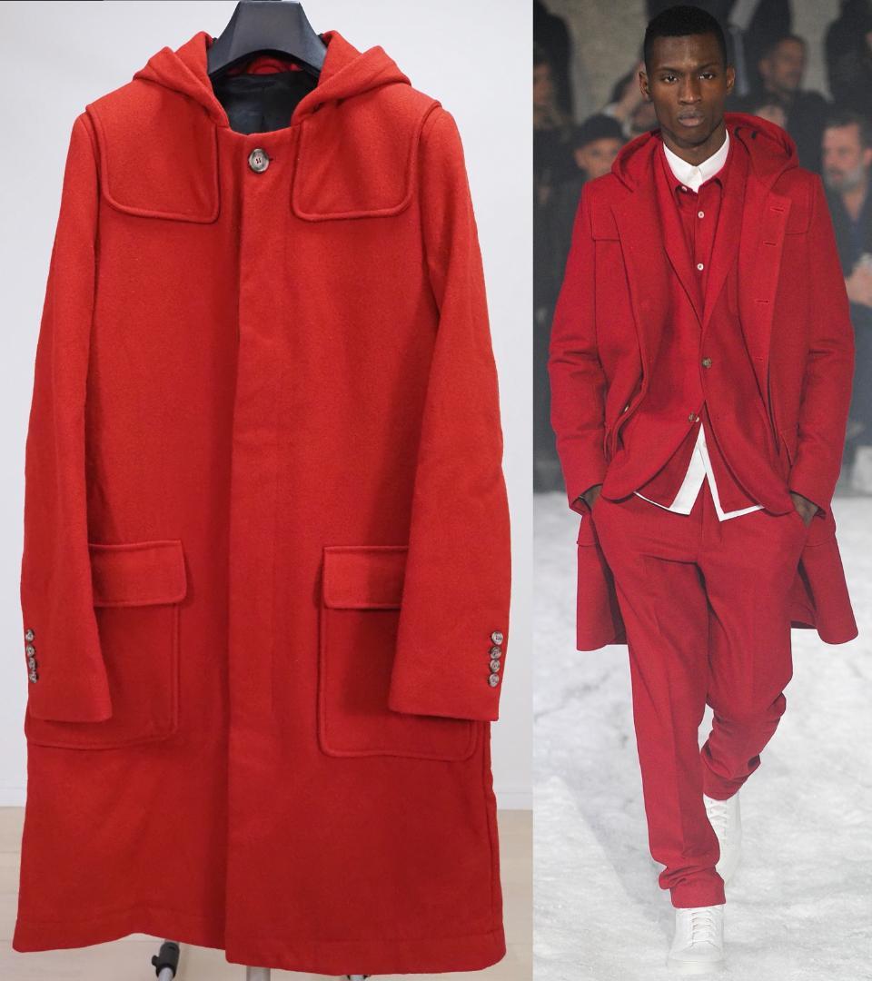 AMI PARIS 14AW比翼ダッフルコート44