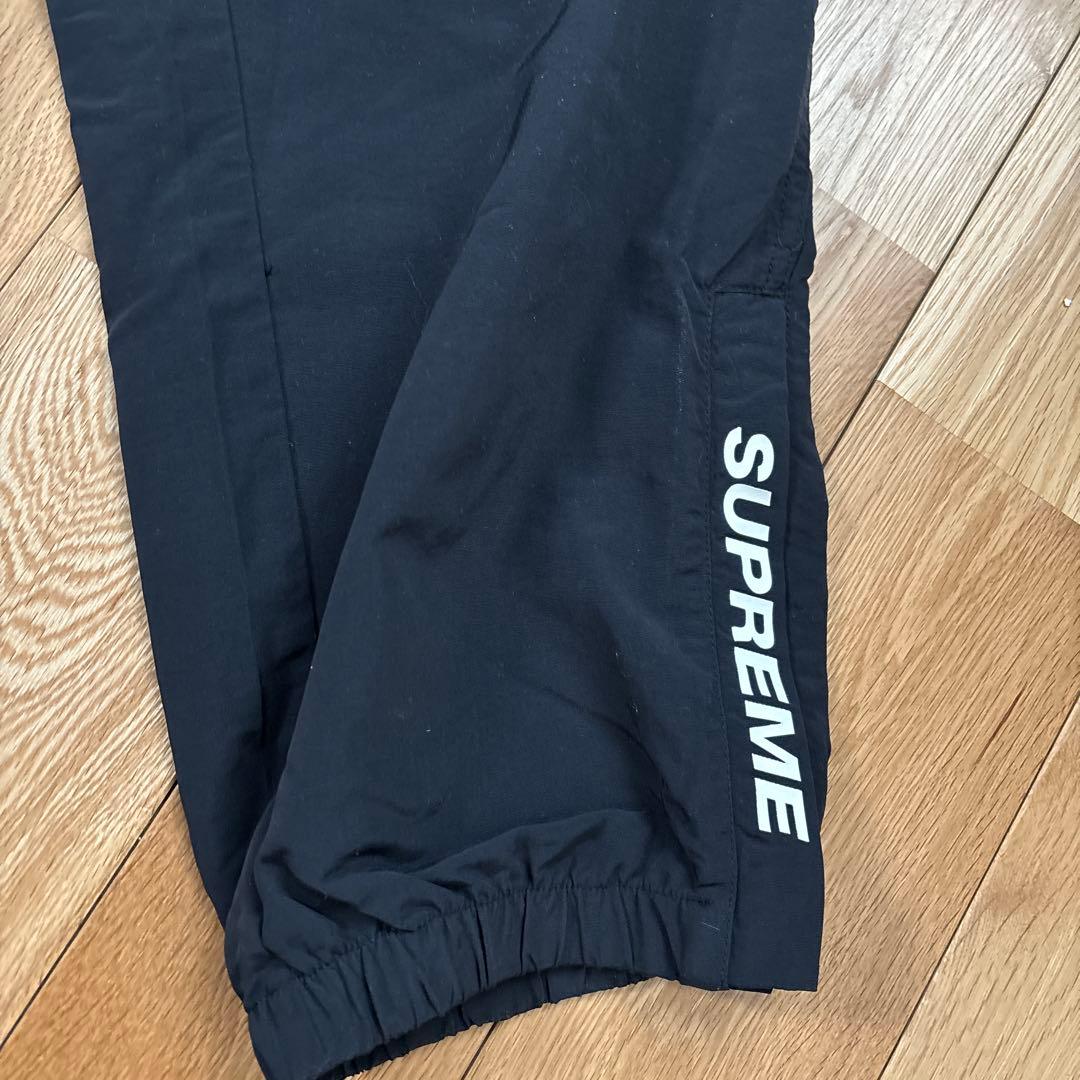 supreme warm up pants ブラック