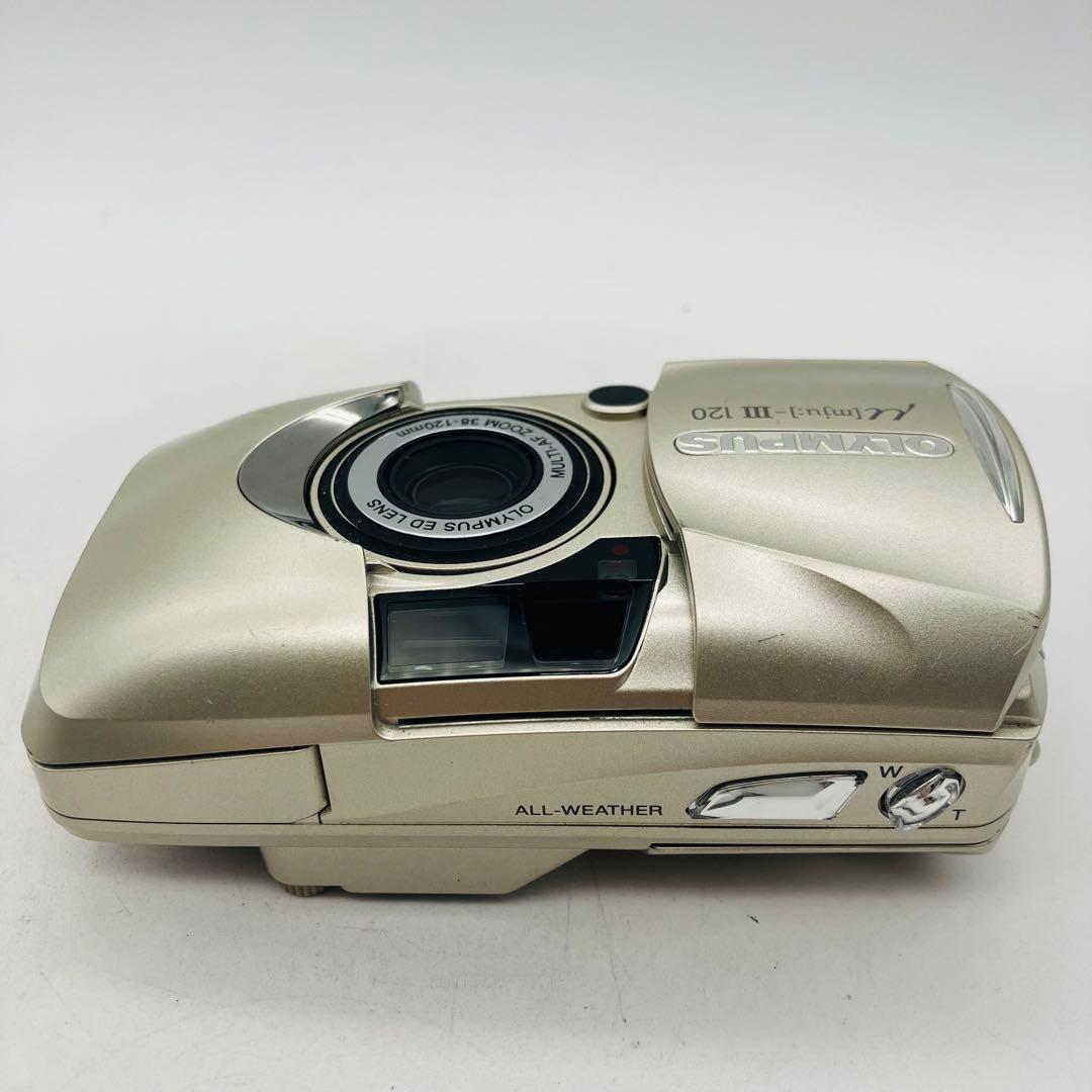 【動作確認済み】OLYMPUS μ【miu】-III 120 フィルムカメラ
